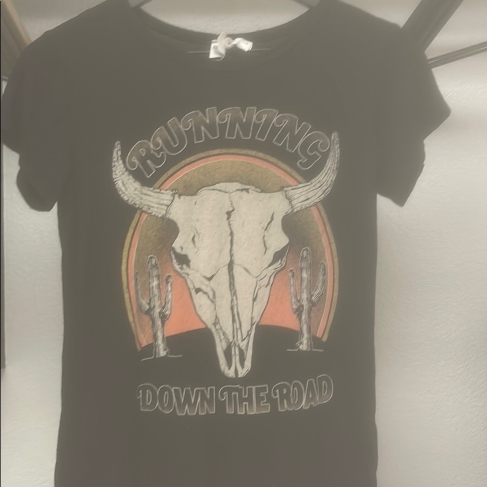 Western relaxed fit tee